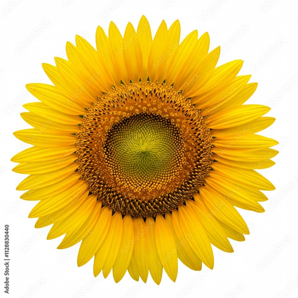 sunflower isolated on white sunflower isolated on white