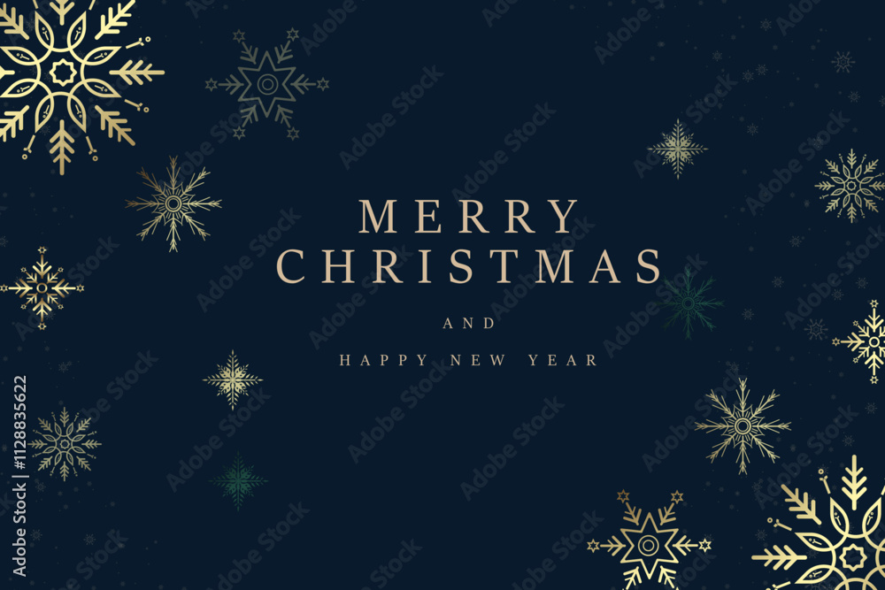 Luxury snow flakes frame for Christmas and New Year with small snow flakes, vector illustration design Luxury snow flakes frame for Christmas and New Year with small snow flakes, vector illustration design