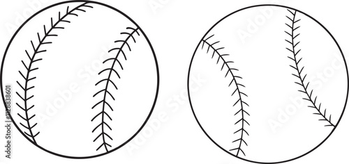 set of black and white  Basket Ball.