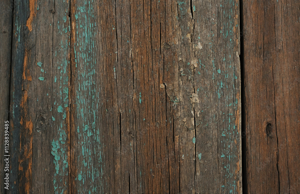 close-up of a weathered wooden texture with cracks and faded paint close-up of a weathered wooden texture with cracks and faded paint