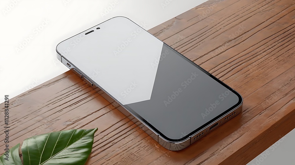 Realistic Smartphone Mockup 3D Render Realistic Smartphone Mockup 3D Render
