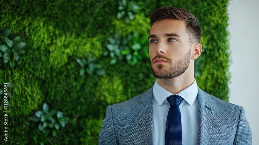 Value for money cost satisfaction, A well-dressed man stands confidently in front of a green wall, showcasing a stylish suit and a professional demeanor. Value for money cost satisfaction, A well-dressed man stands confidently in front of a green wall, showcasing a stylish suit and a professional demeanor.