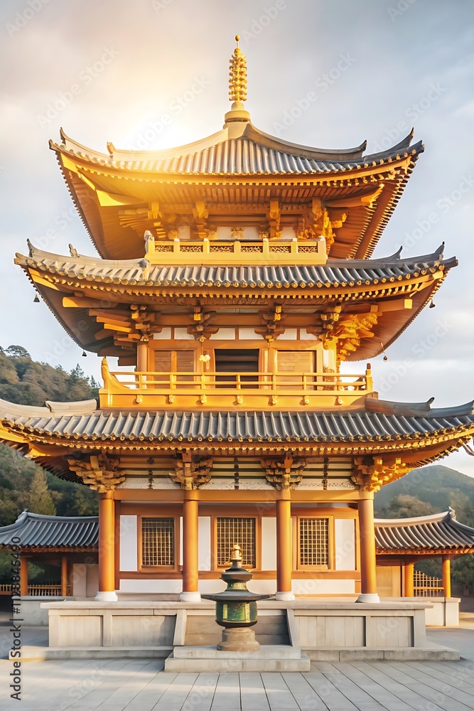 Sacred Temple Design Symbolizing Spirituality Sacred Temple Design Symbolizing Spirituality