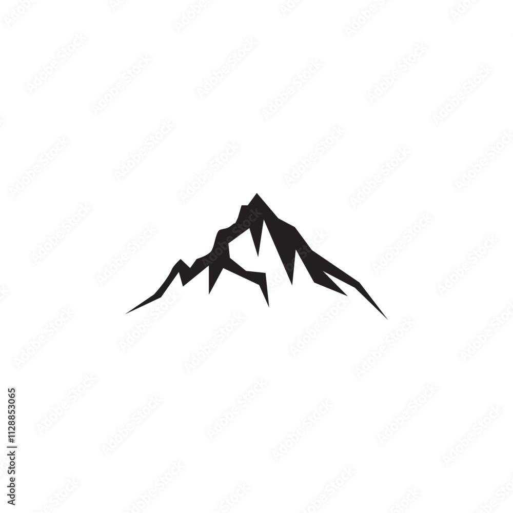Fototapeta premium Mountains Logo Design Vector Template