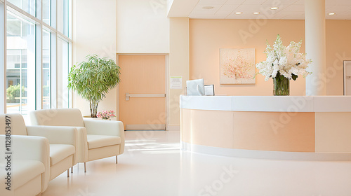 クリニックや病院の待合室イメージ