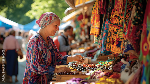 The Vibrant Gagauz Market û A Hub of Artisan Creativity and Cultural Heritage photo