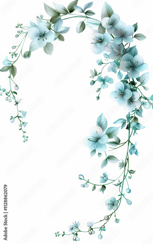 Retro style floral texture art background Retro style floral texture art background