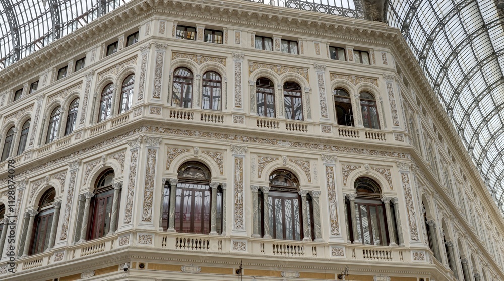 Galerie Umberto I à Naples, italie Galerie Umberto I à Naples, italie
