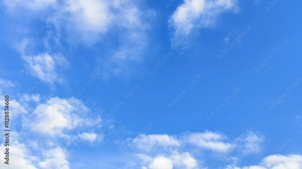 Time-lapse background animation
Beautiful clouds on blue sky, nature background, cloud movement Time-lapse background animation
Beautiful clouds on blue sky, nature background, cloud movement