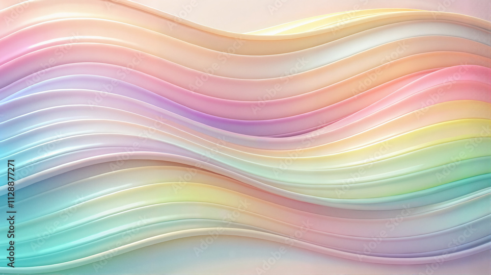 Wavy pastel gradient background Wavy pastel gradient background