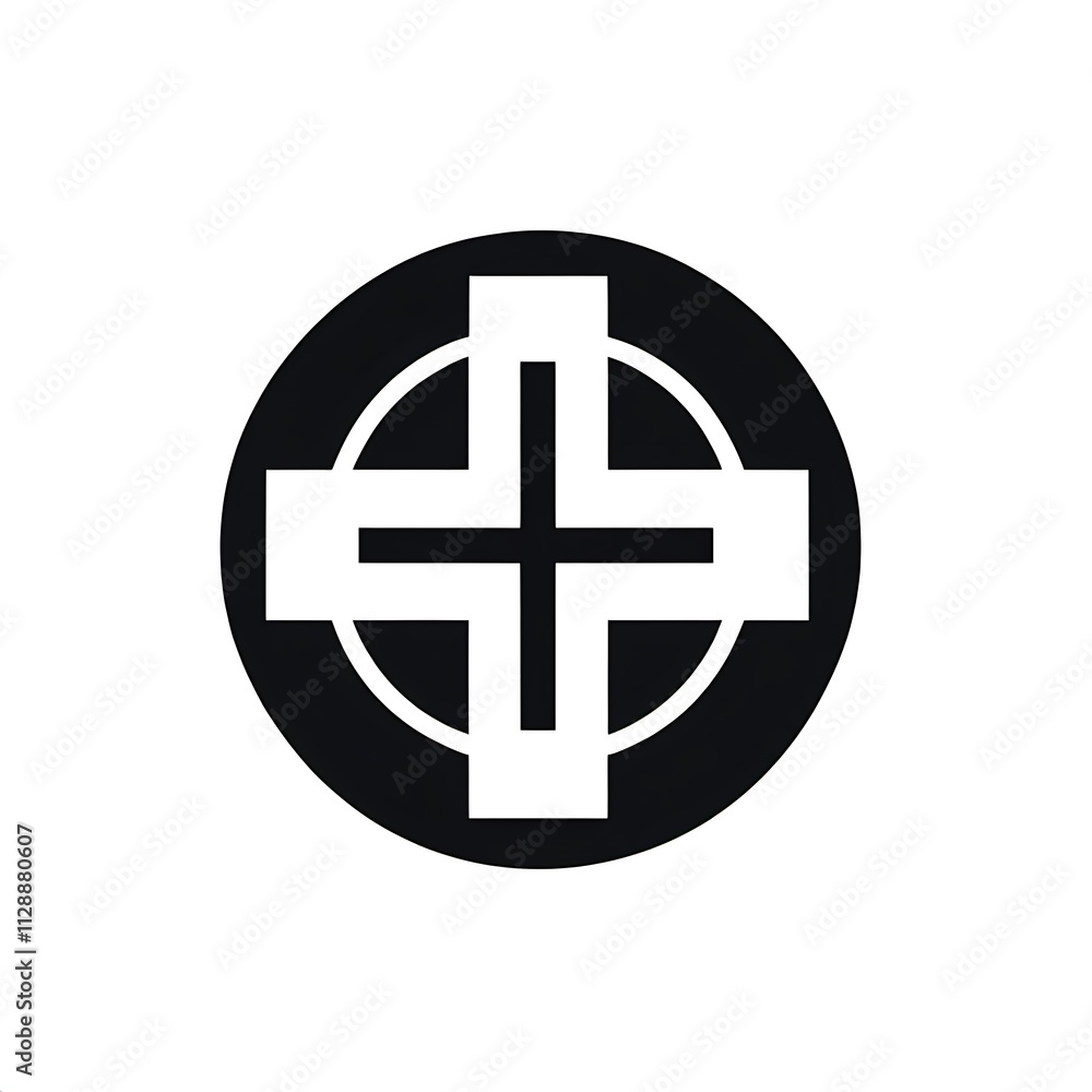 Celtic Cross Icon: A simple yet powerful symbol of faith, heritage, and spirituality. Perfect for religious, cultural, or design projects. Celtic Cross Icon: A simple yet powerful symbol of faith, heritage, and spirituality. Perfect for religious, cultural, or design projects.
