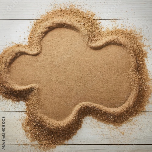 heart shaped cookie cutters on wooden background