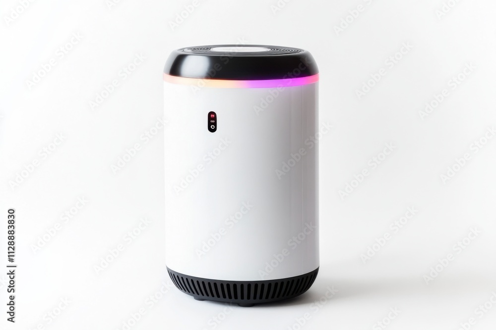 Modern Air Purifier with Colorful LED Light Innovative Home Air Cleaning Device for Improved Indoor Air Quality Modern Air Purifier with Colorful LED Light Innovative Home Air Cleaning Device for Improved Indoor Air Quality