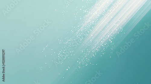 A minimal backdrop featuring a gradient that transitions smoothly from light green to white, perfect for a presentation or banner, creating a fresh and calming atmosphere.

