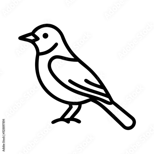 "Oriole Bird Generative AI Vector and Line Art Design for Graphic Projects"