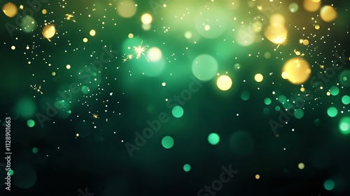 Vibrant sparklers glowing against a dark emerald-green background, creating a magical celebration vibe