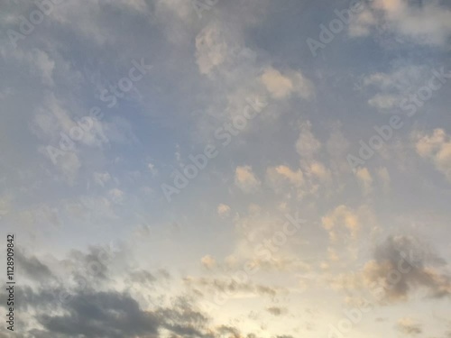 Time-lapse background animation
Beautiful clouds on blue sky, nature background, cloud movement photo