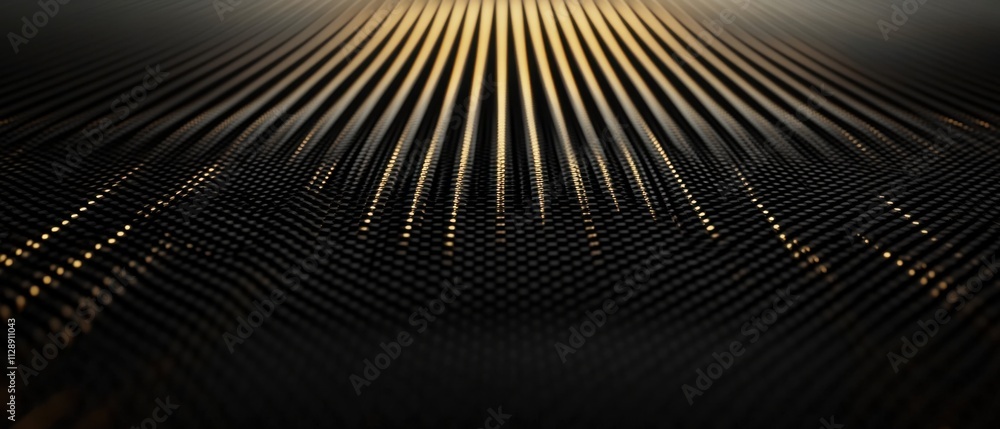 Abstract Gold and Black Texture: Elegant 3D Rendered Background Abstract Gold and Black Texture: Elegant 3D Rendered Background