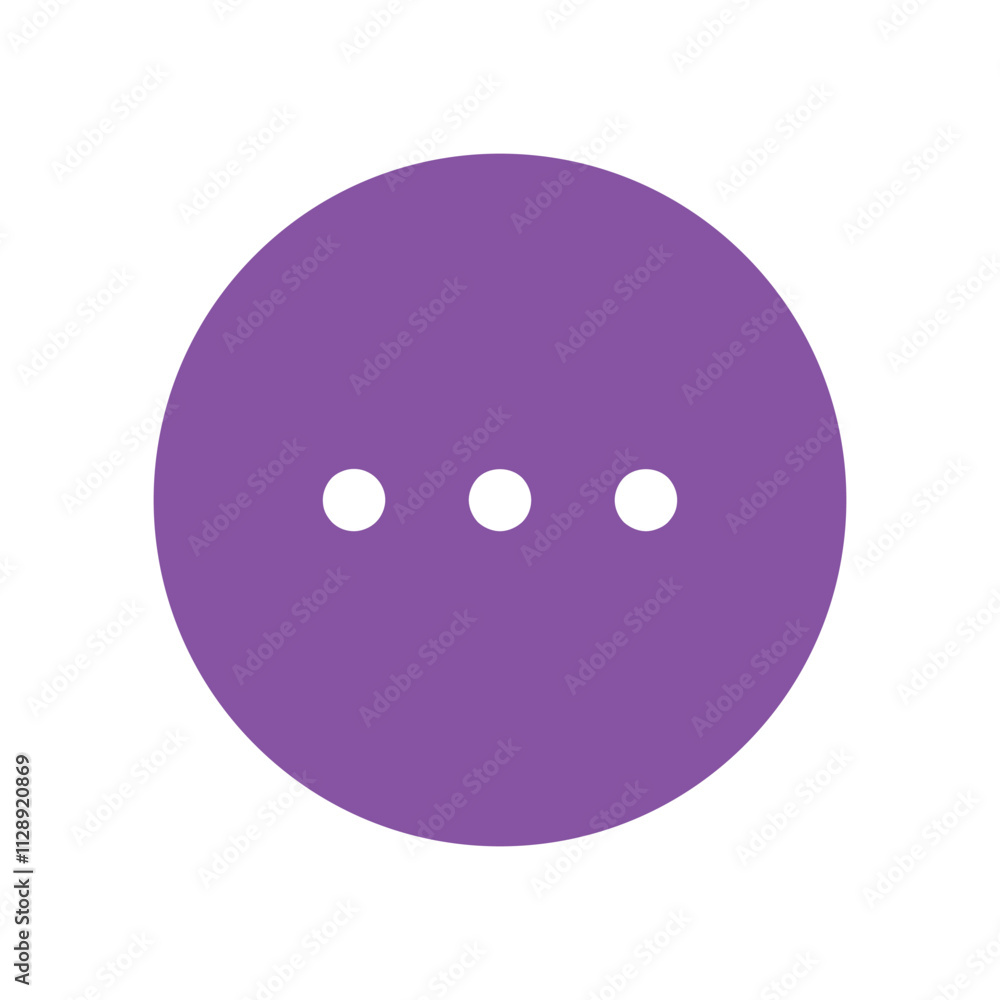 Pixelated Purple Circle on a Gray-Green Background Pixelated Purple Circle on a Gray-Green Background
