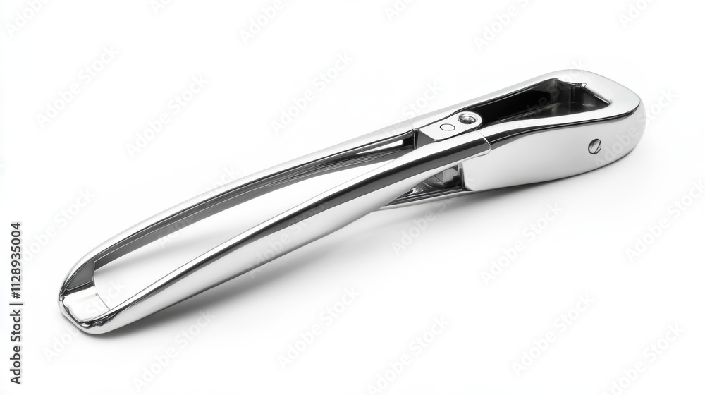Sleek Modern Chrome Olive Pitter: Elegant Kitchen Gadget for Effortless Olive Preparation Sleek Modern Chrome Olive Pitter: Elegant Kitchen Gadget for Effortless Olive Preparation