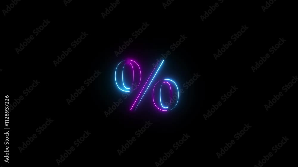 Presentence Glowing neon text animation Presentence Glowing neon text animation