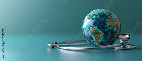 Fototapeta Naklejka Na Ścianę i Meble -  Global Health Checkup.