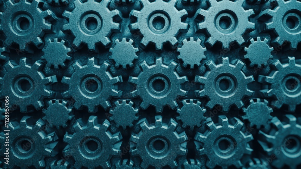 A close-up view of interlocked gears, showcasing a textured surface and industrial design, emphasizing mechanics and engineering. A close-up view of interlocked gears, showcasing a textured surface and industrial design, emphasizing mechanics and engineering.