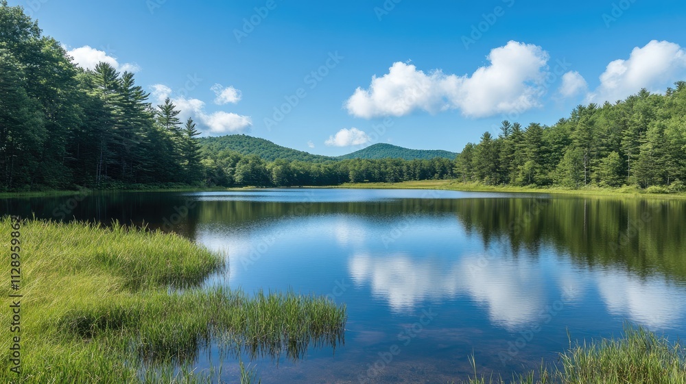 Serene landscapes in natural beauty Serene landscapes in natural beauty