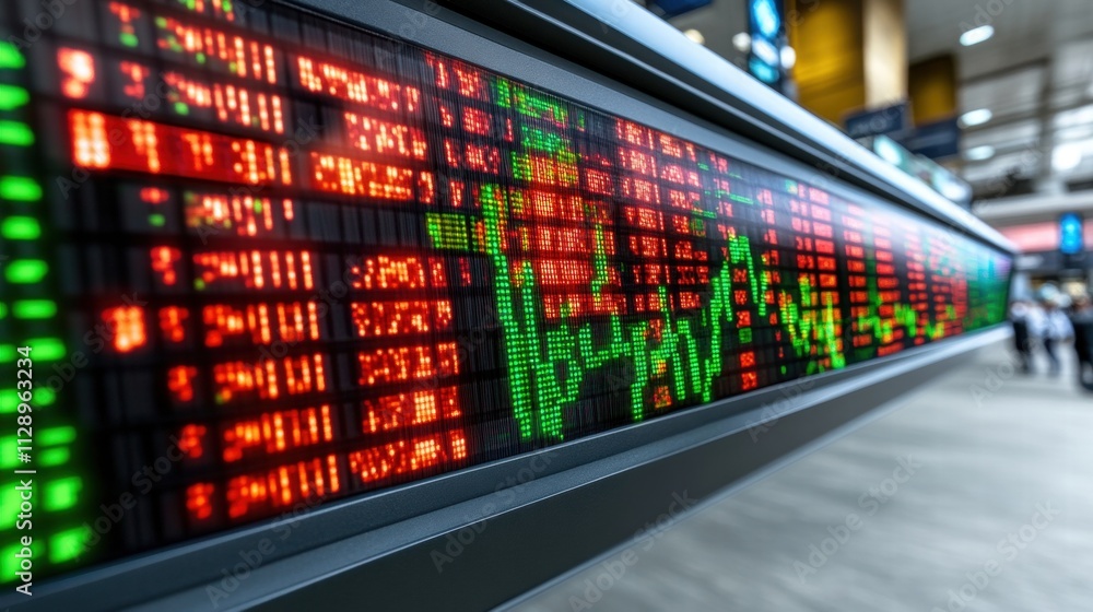Stock Market Data Display - Financial Information LED Board Stock Market Data Display - Financial Information LED Board