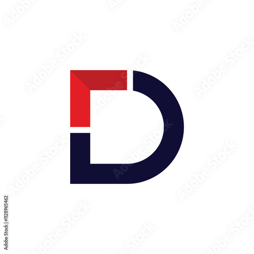 Letter D logo template vector illustration Free Download Letter D logo template vector illustration - GFXLoad