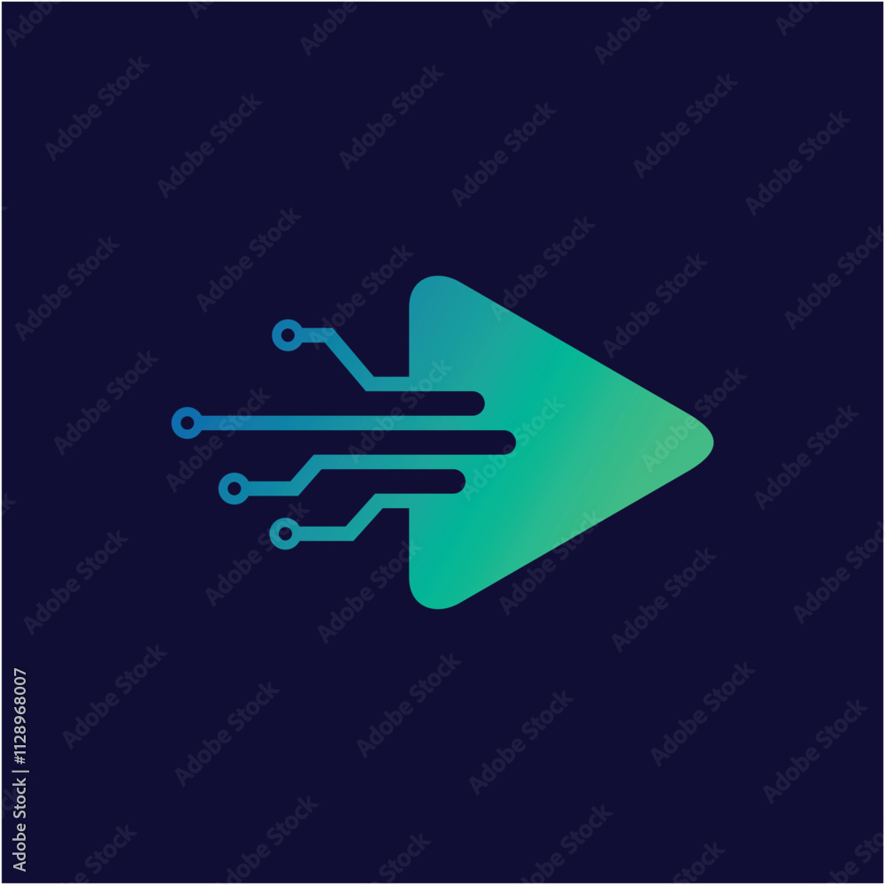 Abstract business arrow logo symbol vector illustration design Abstract business arrow logo symbol vector illustration design