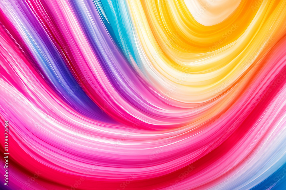 Abstract marbled acrylic paint ink painted waves painting texture colorful background banner Bold colors, rainbow color swirls wave Abstract marbled acrylic paint ink painted waves painting texture colorful background banner Bold colors, rainbow color swirls wave