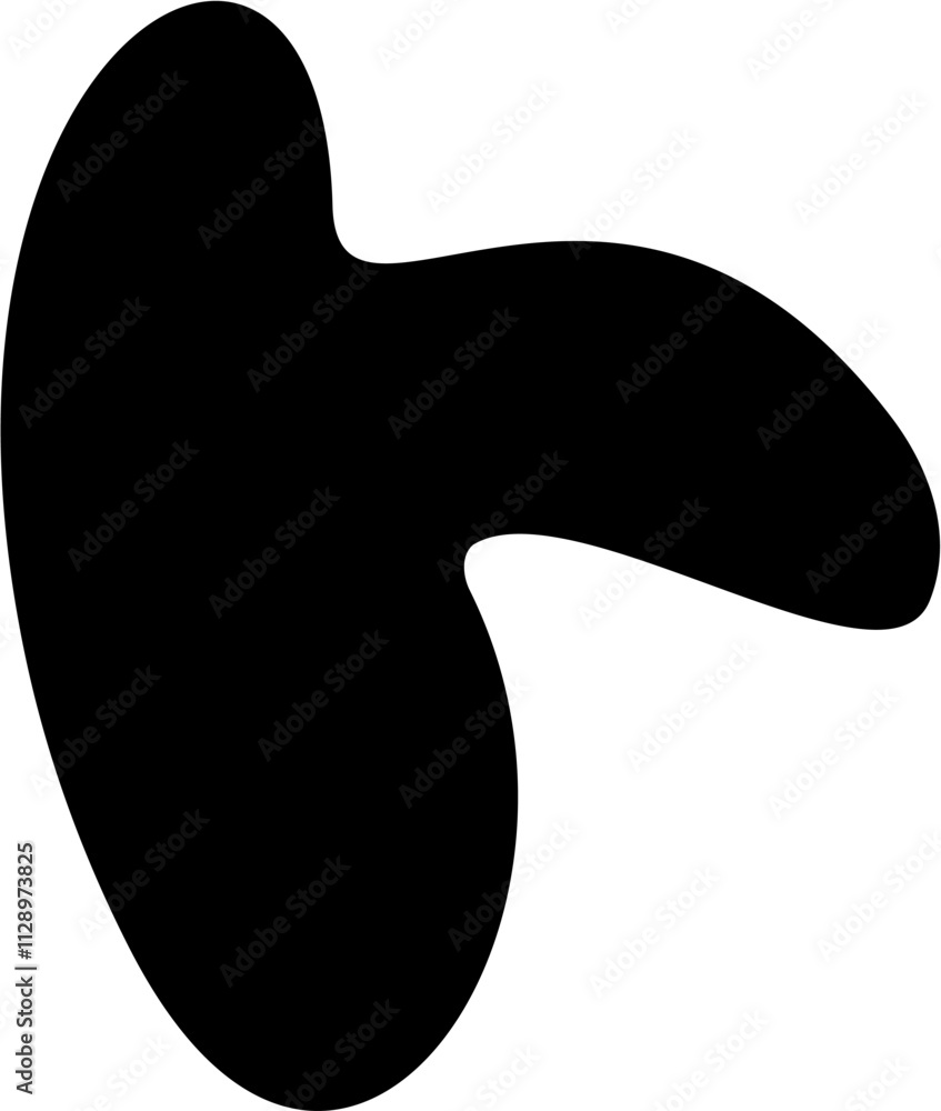 illustration of a black and white heart illustration of a black and white heart