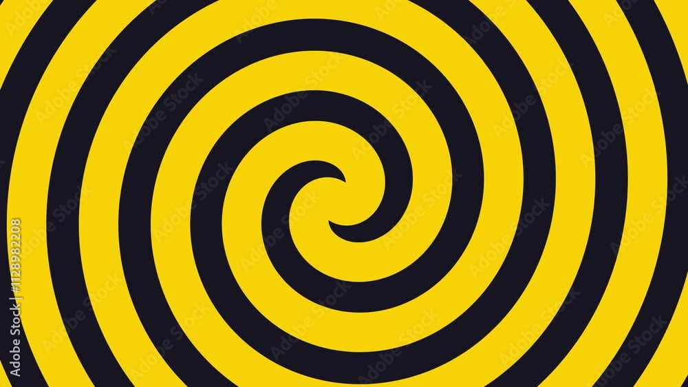 yellow spiral background in black backgrounds circular moving concentric rings create optical illusion of tunnel, animated spiral loop, radial hypnotic 3D rendering, Suitable for designs related to ab yellow spiral background in black backgrounds circular moving concentric rings create optical illusion of tunnel, animated spiral loop, radial hypnotic 3D rendering, Suitable for designs related to ab