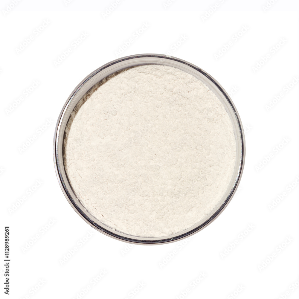 Foundation powder makeup in round container Foundation powder makeup in round container