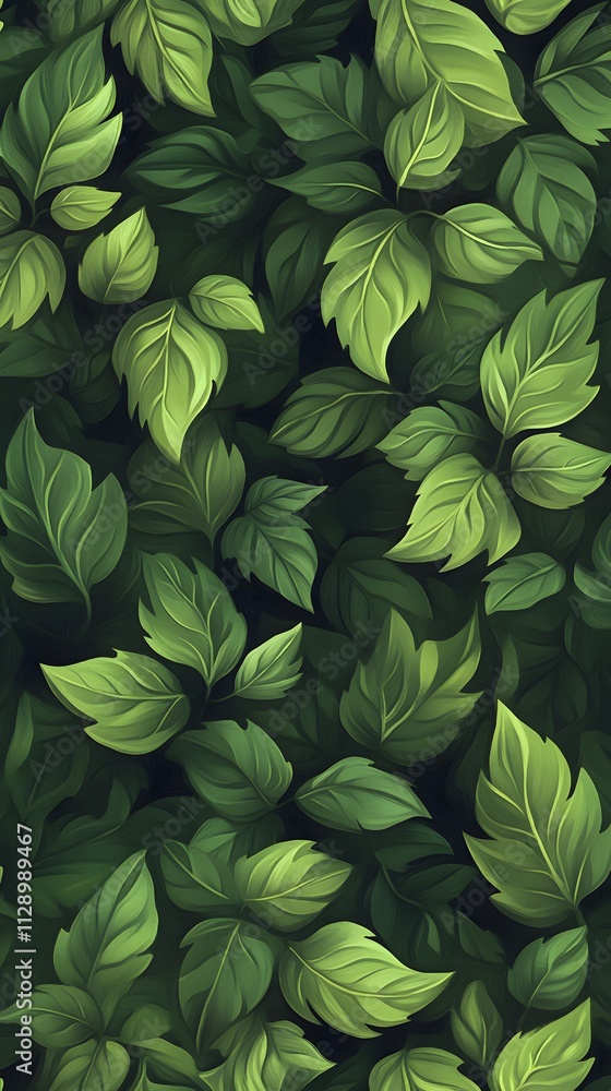 A dense background of dark green leaves, captured in a photorealistic style with a blurred effect A dense background of dark green leaves, captured in a photorealistic style with a blurred effect