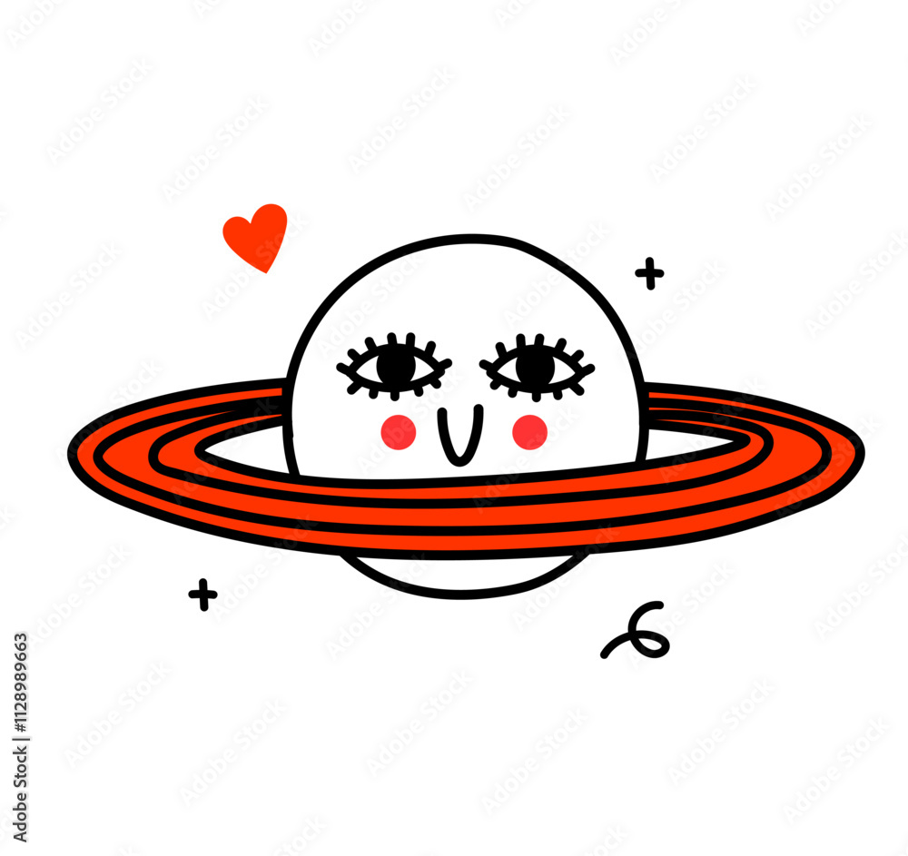 Vector valentine logo doodle design template and graphic element for advertising, branding, posters and banners. Funny cartoon illustration with smiling character and mascot Vector valentine logo doodle design template and graphic element for advertising, branding, posters and banners. Funny cartoon illustration with smiling character and mascot