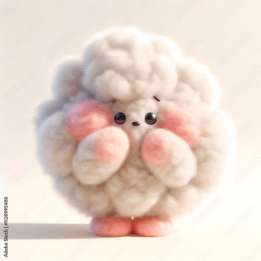 Soft and cute cotton ball character
부드럽고 귀여운 솜뭉치 캐릭터,Generative AI Soft and cute cotton ball character
부드럽고 귀여운 솜뭉치 캐릭터,Generative AI