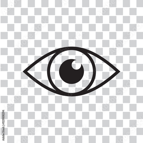 eye icon , see icon vector