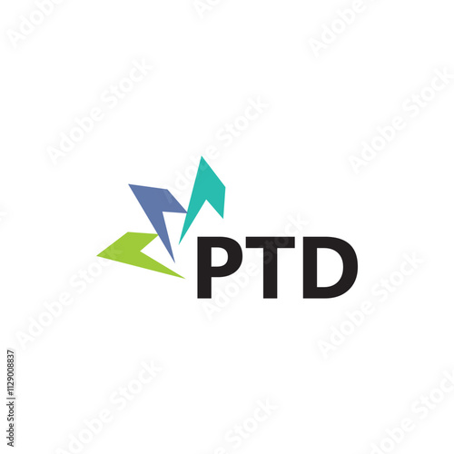 PTC letter logo design on white background. Creative  modern PTC letter logo design. Vector design.