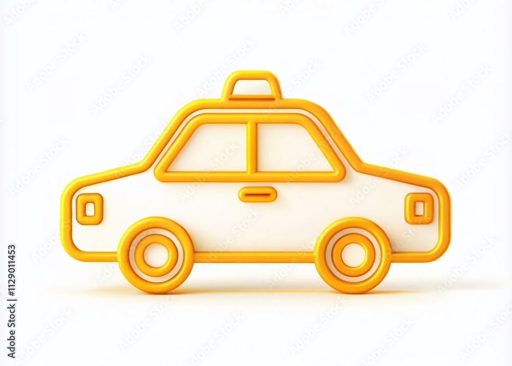 Filled Outline Taxi Car Insurance Concept with Tilt-Shift Effect Showcasing Modern Insurance Coverage Against Accidents and Damages for Taxi Vehicles on White Background Filled Outline Taxi Car Insurance Concept with Tilt-Shift Effect Showcasing Modern Insurance Coverage Against Accidents and Damages for Taxi Vehicles on White Background