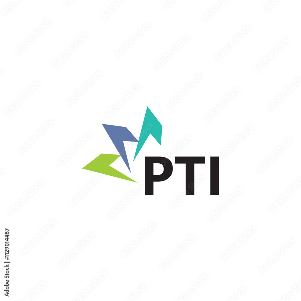 PTI letter logo design on white background. Creative modern PTI letter logo design. Vector design. PTI letter logo design on white background. Creative modern PTI letter logo design. Vector design.