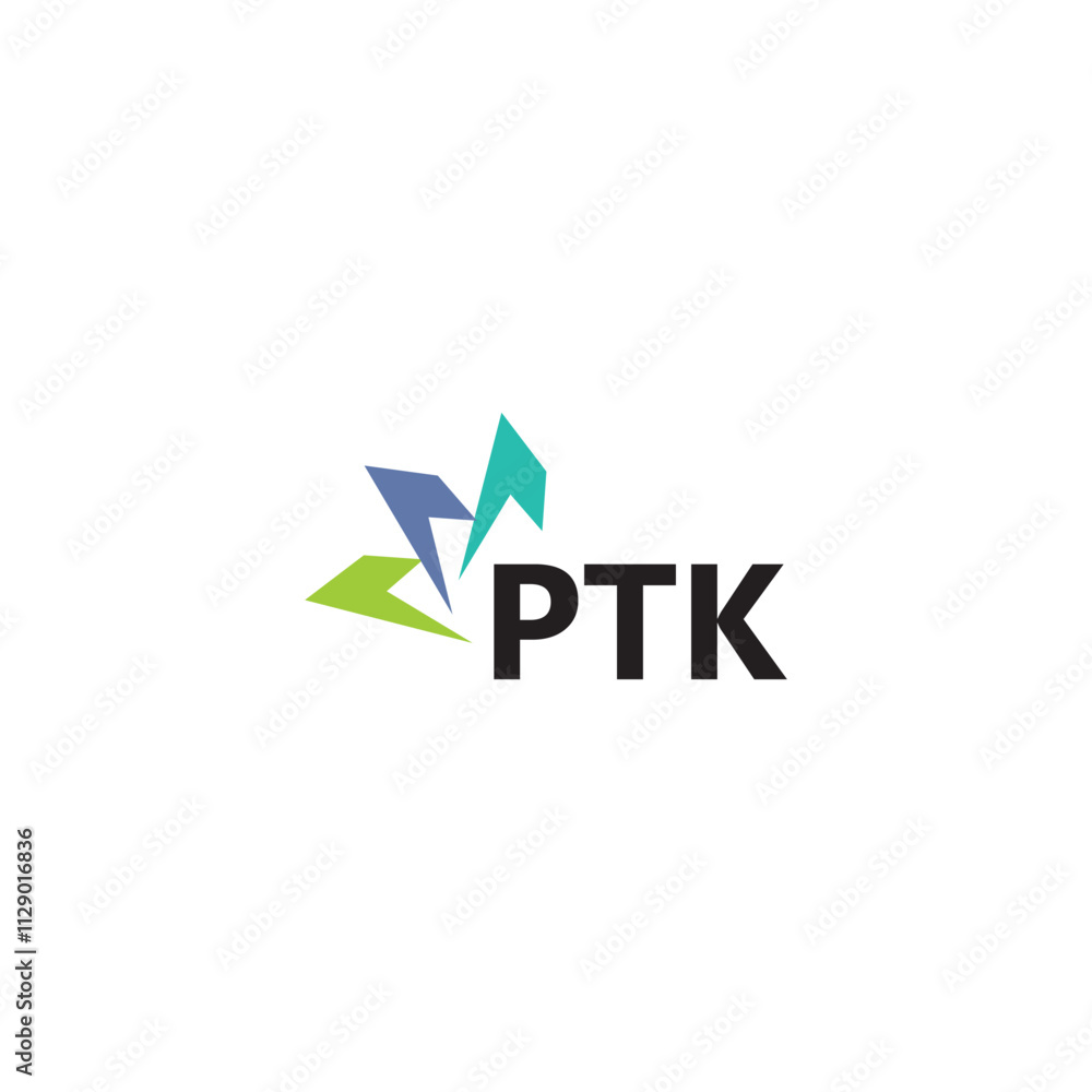 PTK letter logo design on white background. Creative modern PTK letter logo design. Vector design. PTK letter logo design on white background. Creative modern PTK letter logo design. Vector design.