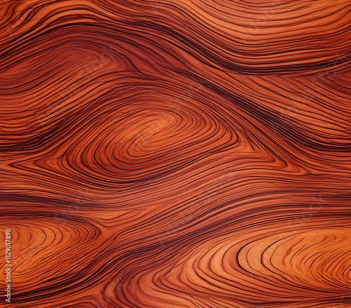 Natural Wood Grain Textured Background