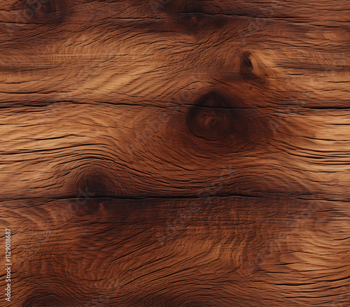 Natural Wood Grain Textured Background