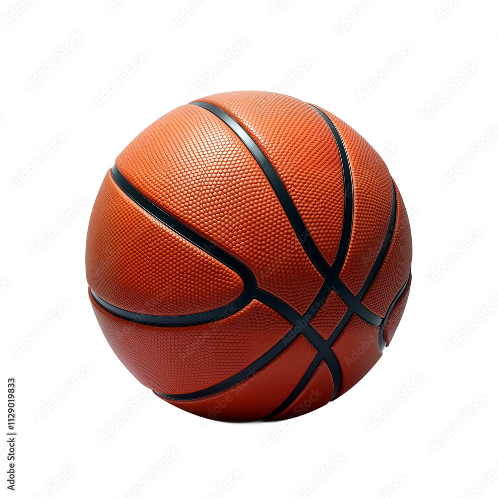 Fototapeta premium Basketball, isolated on transparent background
