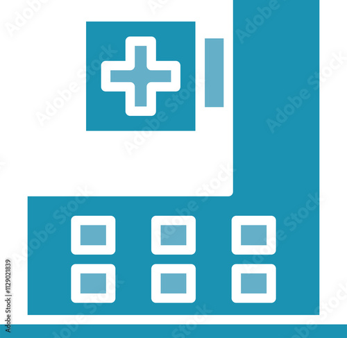 Hospital Building Icon