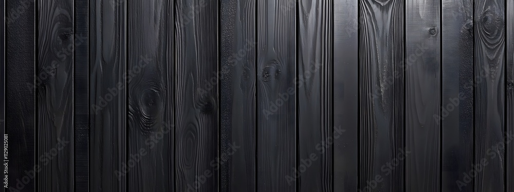 Dark brown wooden planks, gloomy and moody, top-down view Dark brown wooden planks, gloomy and moody, top-down view