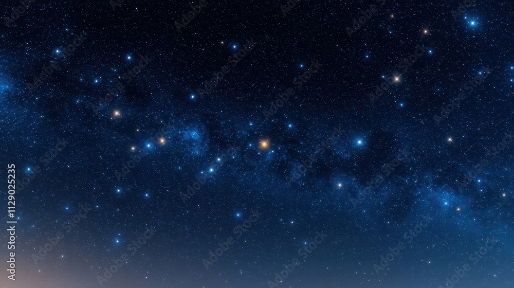 Obraz premium Stunning Night Sky Filled with Stars and Cosmic Beauty