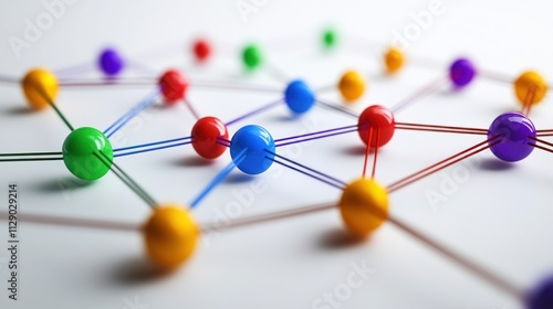 Colorful Network: Abstract Representation of Interconnection